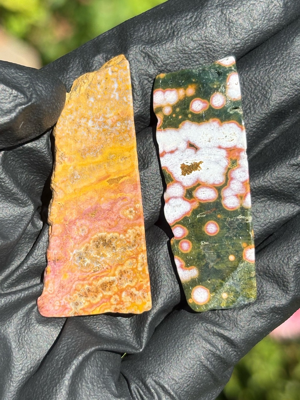 Discounted* Ocean Jasper Crystal Set - Polished Sea Jasper - Imperfect